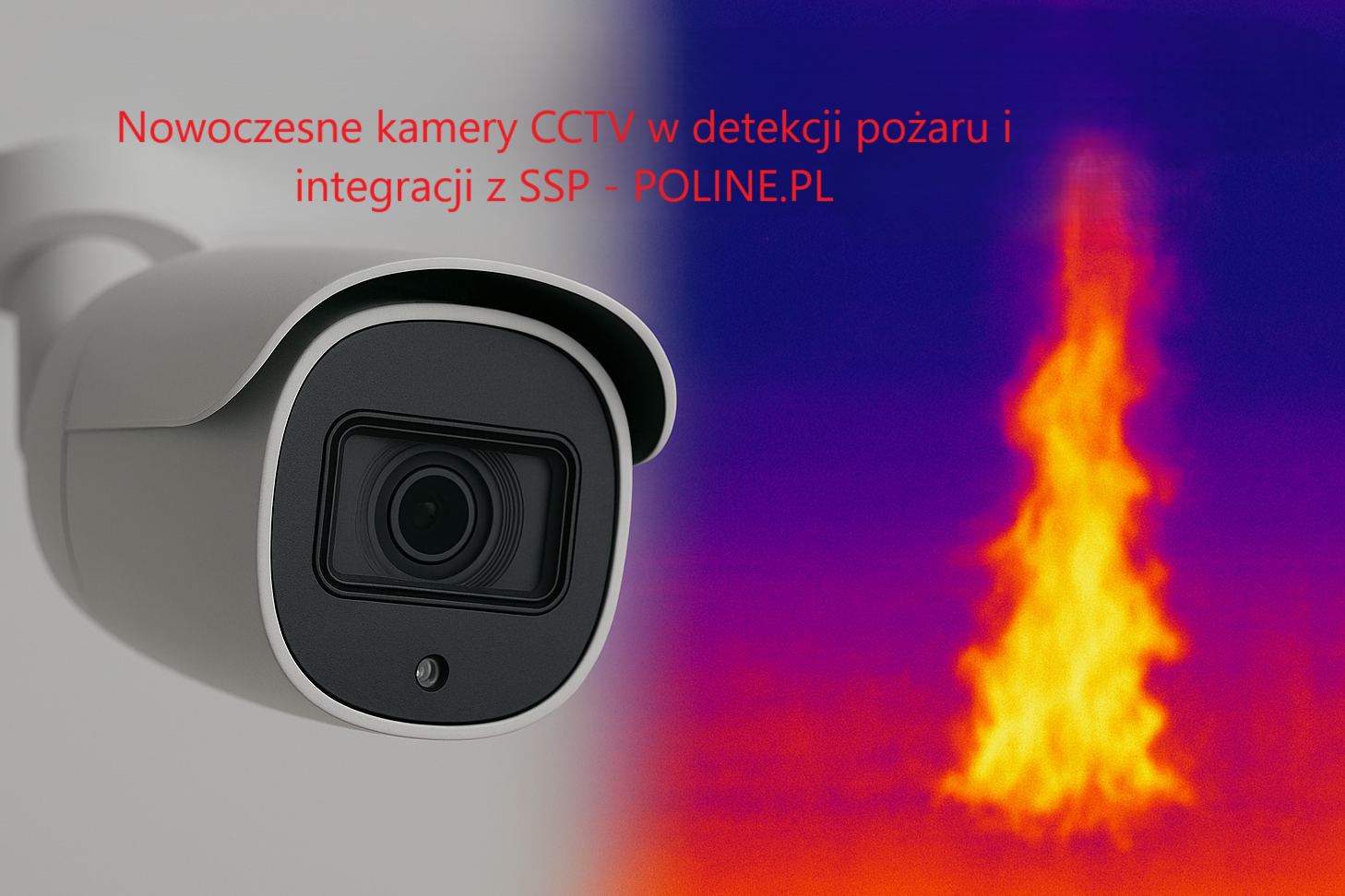 Kamery CCTV w detekcji pożarów i integracji z SSP – nowoczesne wsparcie ochrony przeciwpożarowej